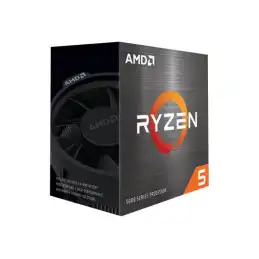 AMD Ryzen 5 5600X 3.7 GHz - 6 curs - 12 fils - 32 Mo cache - Socket AM4 multipack, vendu par 12 (100-100000065MPK)_1