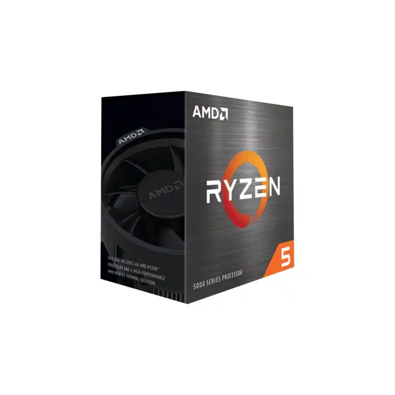 AMD Ryzen 5 5600X 3.7 GHz - 6 curs - 12 fils - 32 Mo cache - Socket AM4 multipack, vendu par 12 (100-100000065MPK)_1