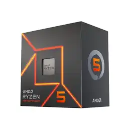 AMD Ryzen 5 7600 - 3.8 GHz - 6 curs - 12 fils - 32 Mo cache - Socket AM5 - OEM (100-000001015)_1