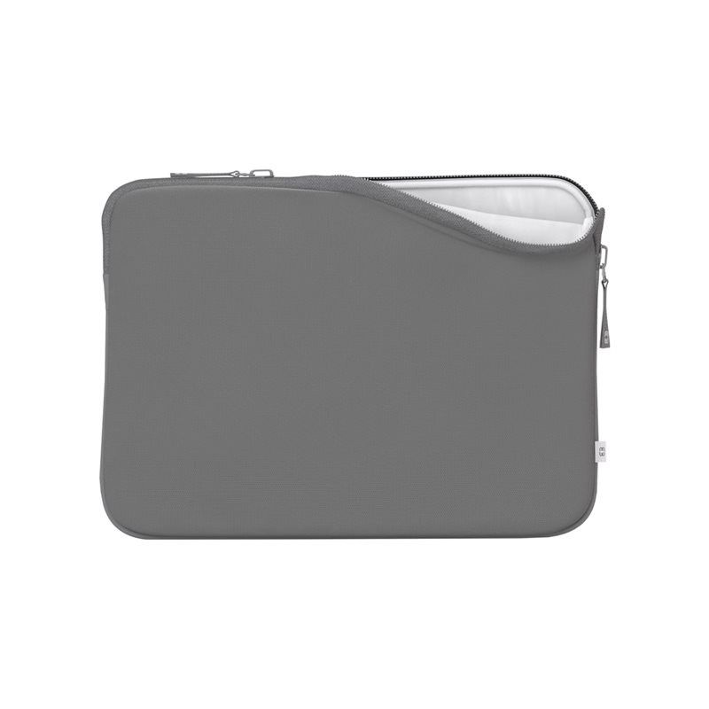 Housse d'ordinateur portable - intérieur blanc - 16" - gris (MW-410146)_1