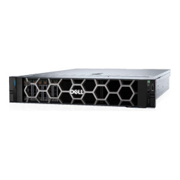 Serveur - Montable sur rack 2U - 2 voies - 1 x Xeon Silver 4514Y - jusqu'à 3.4 GHz - RAM 64 Go - SAS - h... (M9R6H)_1