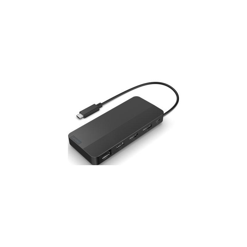 Lenovo Travel Dock W - O Adapter USB-C Dual Display (40B90000WW)