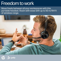 HP Poly Voyager 4320 MS Stereo W. Stand USB-A (77Z00AA)