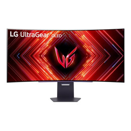 LG UltraGear - Moniteur OLED - jeux - incurvé - 45" (44.5" visualisable) - 3440 x 1440 UWQHD @ 240 ... (45GS95QE-B)_1