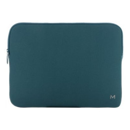 Housse d'ordinateur portable - mousse à mémoire de forme - 12.5" - 14" - bleu prussien, gris (049017)_1