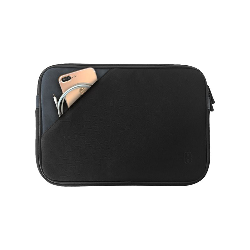 Housse d'ordinateur portable - 15" - noir - gris - pour Apple MacBook Pro 15.4" (Late 2016) (MW-410095)_1