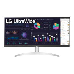 LG - Écran LED - 29" - 2560 x 1080 UWFHD @ 100 Hz - IPS - 250 cd - m² - 1000:1 - HDR10 - 1 ms - HDMI... (29WQ600-W)_1