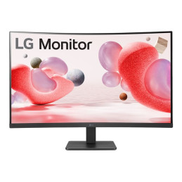 LG - Écran LED - incurvé - 32" (31.5" visualisable) - 1920 x 1080 Full HD (1080p) @ 100 Hz - VA - 25... (32MR50C-B)_1