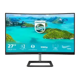 Philips E-line 272E1CA - Écran LED - incurvé - 27" - 1920 x 1080 Full HD (1080p) @ 75 Hz - VA - 250 cd -... (272E1CA/00)_1