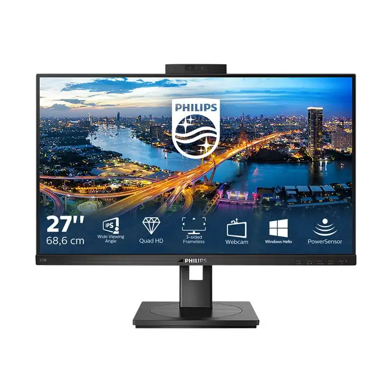 Philips B Line 275B1H - Écran LED - 27" - 2560 x 1440 QHD @ 75 Hz - IPS - 300 cd - m² - 1000:1 - 4 ms - H... (275B1H/00)_1