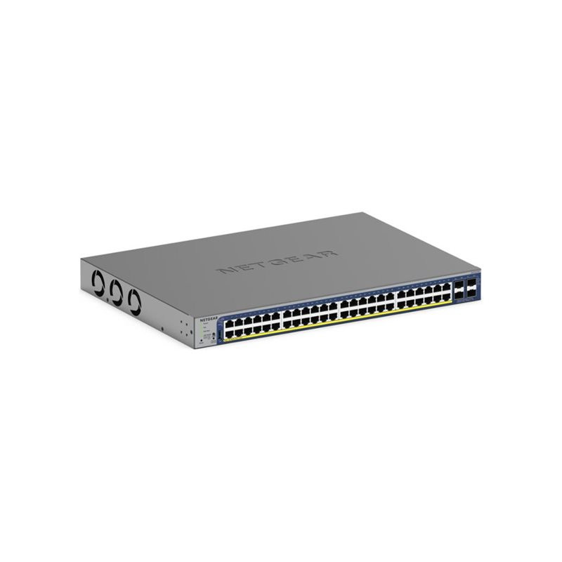 V3 - commutateur - L3 Lite - intelligent - 48 x 10 - 100 - 1000 + 4 x SFP+ - de bureau, Montabl... (GS752TX-300EUS)_1
