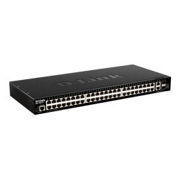 Commutateur - C3 - intelligent - 48 x 10 - 100 - 1000 + 2 x 10 Gigabit Ethernet + 2 x 10 Gigabit... (DGS-1520-52/E)_2