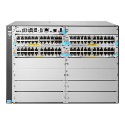 Commutateur - Géré - 92 x 10 - 100 - 1000 (PoE+) + 4 x Gigabit SFP - 10 Gigabit SFP+ - Montable sur rac... (JL001A)_1