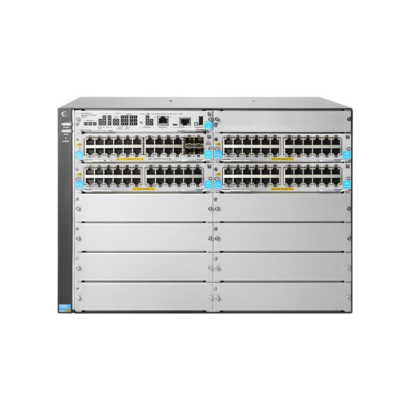 Commutateur - Géré - 92 x 10 - 100 - 1000 (PoE+) + 4 x Gigabit SFP - 10 Gigabit SFP+ - Montable sur rac... (JL001A)_1
