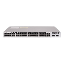 Network Essentials - commutateur - C3 - intelligent - 40 x 10 - 100 - 1000 (PoE+) + 8 x 100 - 10... (C9200-48PXG-E)_1