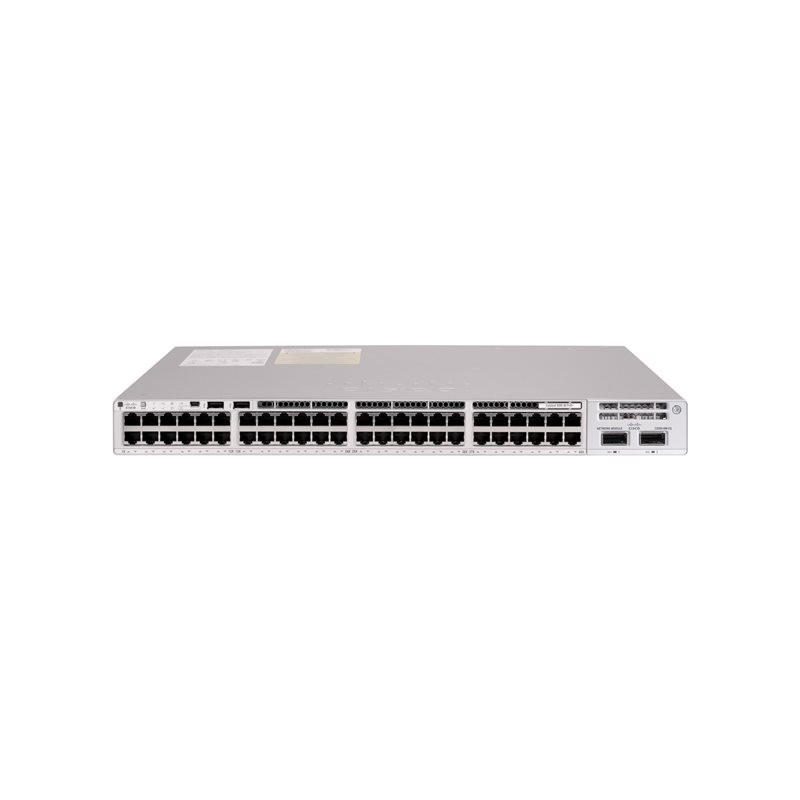 Network Essentials - commutateur - C3 - intelligent - 40 x 10 - 100 - 1000 (PoE+) + 8 x 100 - 10... (C9200-48PXG-E)_1