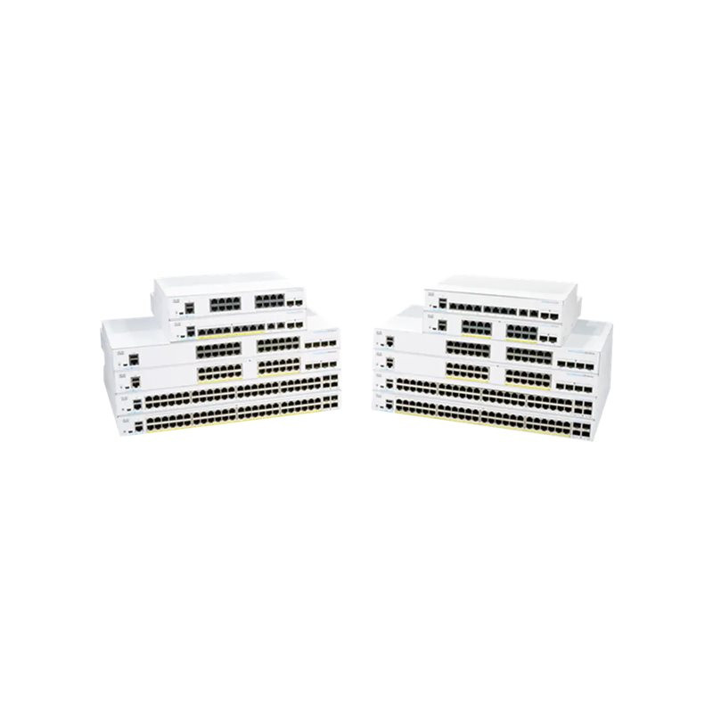 Commutateur - C3 - intelligent - 8 x 10 - 100 - 1000 + 2 x SFP Gigabit combiné - Montable s... (CBS250-8T-E2GEU-RF)_1