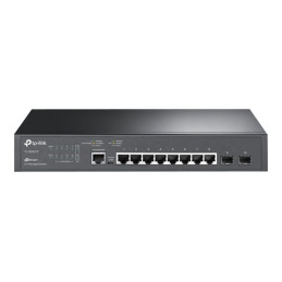 Commutateur - C2+ - Géré - 8 x 10 - 100 - 1000 + 2 x Gigabit SFP - Montable sur rack (SG3210)_1