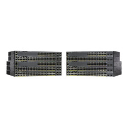 Commutateur - C3 - Géré - 24 x 10 - 100 - 1000 + 4 x SFP - de bureau, Montable sur rack - r... (WS-C2960XR24TSI-RF)_1