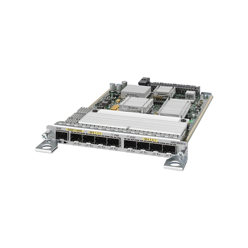 Module d'extension - Gigabit SFP x 8 + 10 Gigabit SFP+ x 1 - pour ASR 903 (A900-IMA8S1Z)_1