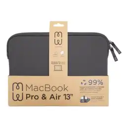 MW - Housse Eco MacBook Pro - Air 13 (USB-C) Horizon Blackened pearl (Housse 99% produits recyclés, ... (MW-410123)_4