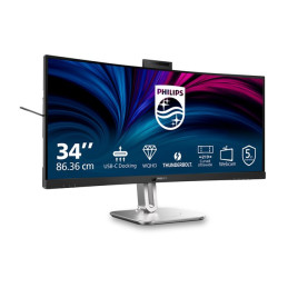 6000 Series - écran LED - incurvé - 34" - 3440 x 1440 WQHD @ 120 Hz - VA - 550 cd - m² - 4000:1... (34B2U6603CH/00)_3