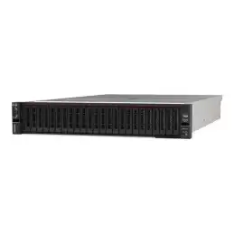 Lenovo Serveur Rack 2U: SR650 V3 Xeon Silver 4510 (12C 2.4GHz 30MB Cache - 150W), 32GB (1x32GB, 480... (7D76A065EA)_1