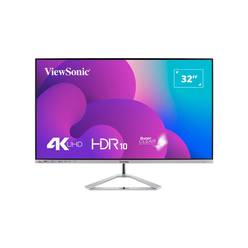 Écran LED - 32" (31.5" visualisable) - 3840 x 2160 4K @ 60 Hz - VA - 300 cd - m² - 3000:1 - HD... (VX3276-4K-MHD-2)_1