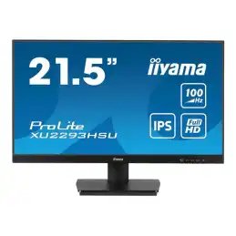 iiyama ProLite - Écran LED - 22" (21.5" visualisable) - 1920 x 1080 Full HD (1080p) @ 100 Hz - IP... (XU2293HSU-B7)_1