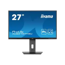 iiyama ProLite - Écran LED - 27" - 1920 x 1080 Full HD (1080p) @ 100 Hz - IPS - 300 cd - m² - 10... (XUB2797HSU-B2)_1