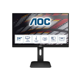 FHD 24" IPS 60Hz 4ms - Display Port, HDMI, DVI, VGA - Réglable en Hauteur - Haut Parleurs - Garantie 3 a... (X24P1)_1