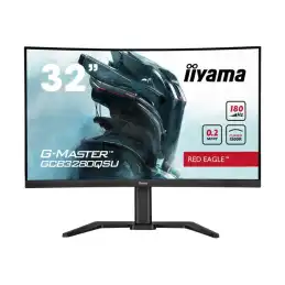 iiyama G-MASTER Red Eagle - Écran LED - jeux - incurvé - 32" (31.5" visualisable) - 2560 x 1440 ... (GCB3280QSU-B2)_1