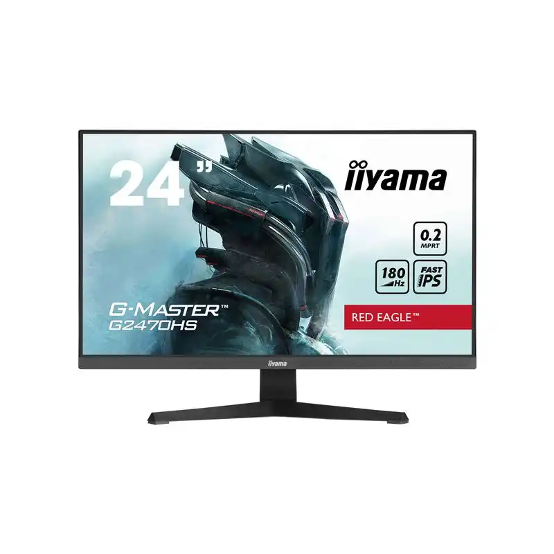 iiyama G-MASTER Red Eagle - Écran LED - jeux - 24" (23.8" visualisable) - 1920 x 1080 Full HD (1080... (G2470HS-B1)_1