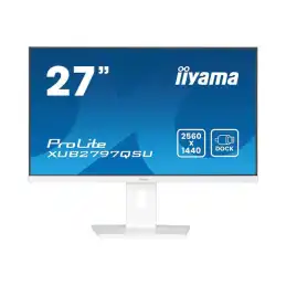 iiyama ProLite - Écran LED - 27" - 2560 x 1440 QHD @ 100 Hz - IPS - 300 cd - m² - 1300:1 - 1 ms ... (XUB2797QSU-W2)_1