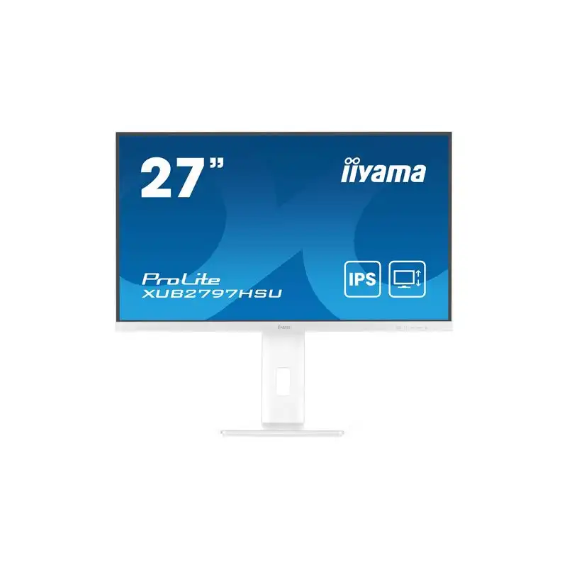 iiyama ProLite - Écran LED - 27" - 1920 x 1080 Full HD (1080p) @ 100 Hz - IPS - 300 cd - m² - 10... (XUB2797HSU-W2)_1