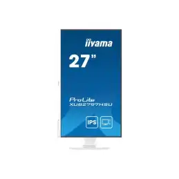 iiyama ProLite - Écran LED - 27" - 1920 x 1080 Full HD (1080p) @ 100 Hz - IPS - 300 cd - m² - 10... (XUB2797HSU-W2)_2