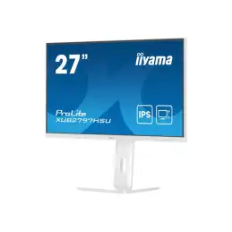 iiyama ProLite - Écran LED - 27" - 1920 x 1080 Full HD (1080p) @ 100 Hz - IPS - 300 cd - m² - 10... (XUB2797HSU-W2)_3