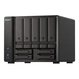 QNAP - Serveur NAS - 9 Baies - SATA 6Gb - s - RAID RAID 0, 1, 5, 6, 10, 50, JBOD, 60, RAID TP - ... (TS-H973AX-32G)_2