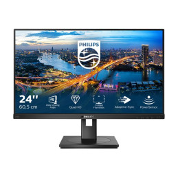 Écran LED - 24" (24" visualisable) - 2560 x 1440 QHD @ 75 Hz - IPS - 250 cd - m² - 1000:1 - 4 ms - HD... (245B1/00)_1