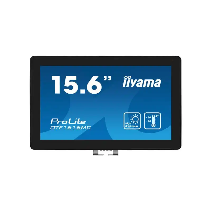 iiyama ProLite - Écran LED - 15.6" - cadre ouvert - écran tactile - 1920 x 1080 Full HD (1080p) @... (OTF1616MC-B1)_1