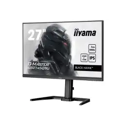 iiyama G-MASTER Black Hawk - Écran LED - jeux - 27" - 2560 x 1440 WQHD @ 100 Hz - IPS - 300 cd - ... (GB2745QSU-B2)_3