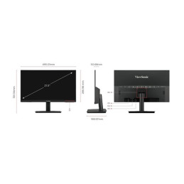 Écran LED - 22" - 1920 x 1080 Full HD (1080p) @ 100 Hz - VA - 250 cd - m² - 4000:1 - 1 ms - HDMI, VGA (VA220-H)_11