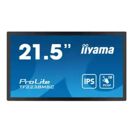 iiyama ProLite - Écran LED - 21.5" - cadre ouvert - écran tactile - 1920 x 1080 Full HD (1080p) -... (TF2238MSC-B1)_1