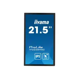 iiyama ProLite - Écran LED - 21.5" - cadre ouvert - écran tactile - 1920 x 1080 Full HD (1080p) -... (TF2238MSC-B1)_2