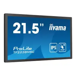 iiyama ProLite - Écran LED - 21.5" - cadre ouvert - écran tactile - 1920 x 1080 Full HD (1080p) -... (TF2238MSC-B1)_5