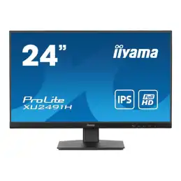 iiyama ProLite - Écran LED - 24" (23.8" visualisable) - 1920 x 1080 Full HD (1080p) @ 100 Hz - IPS ... (XU2491H-B1)_1