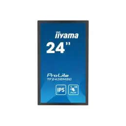 iiyama ProLite - Écran LED - 24" (23.8" visualisable) - cadre ouvert - écran tactile - 1920 x 108... (TF2438MSC-B1)_2