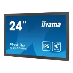 iiyama ProLite - Écran LED - 24" (23.8" visualisable) - cadre ouvert - écran tactile - 1920 x 108... (TF2438MSC-B1)_3