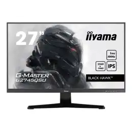 iiyama G-MASTER Black Hawk - Écran LED - jeux - 27" - 2560 x 1440 WQHD @ 100 Hz - IPS - 300 cd - m... (G2745QSU-B2)_1