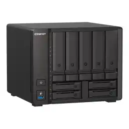 QNAP - Serveur NAS - 9 Baies - SATA 6Gb - s - RAID RAID 0, 1, 5, 6, 10, 50, JBOD, 60, RAID TP - ... (TS-H973AX-32G)_4